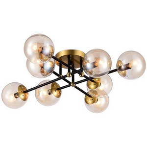 Изображение товара Потолочная люстра на штанге Citilux Памела CL144185 (плафоны шарики)