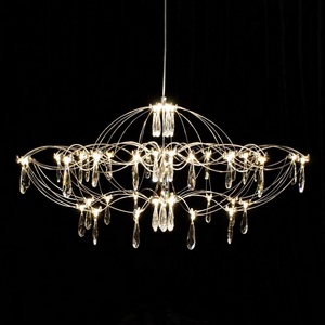 Изображение товара Подвесная люстра с пультом LED Citilux Aster CL208010 с подвесками