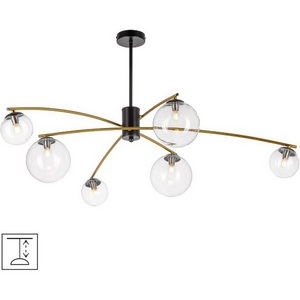 Изображение товара Потолочная люстра на штанге Citilux Fisher CL218163 (плафоны шарики)