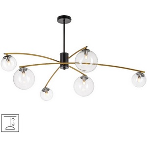 Изображение товара Потолочная люстра на штанге Citilux Fisher CL218193 (плафоны шарики)