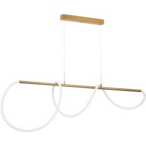 Изображение товара Подвесной светильник с гибким неоном и пультом Citilux Python CL220123