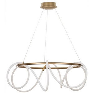 Изображение товара Подвесной светильник с гибким неоном и пультом Citilux Python CL220283