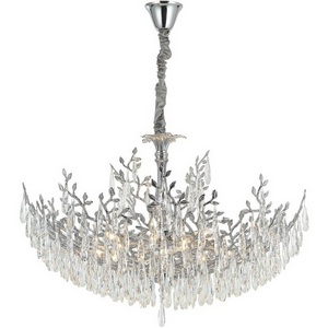 Изображение товара Подвесная люстра хрусталь Citilux Ritz CL310081 форма ветки с подвесками