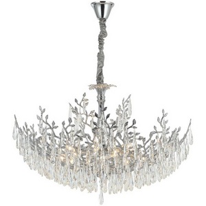 Изображение товара Подвесная люстра хрусталь Citilux Ritz CL310121 форма ветки с подвесками