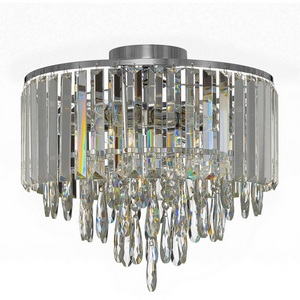 Изображение товара Потолочная люстра каскадная хрустальная Citilux Leonna CL320161