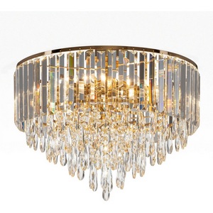 Изображение товара Потолочная люстра каскадная хрустальная Citilux Leonna CL320182