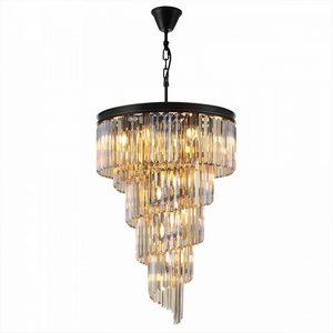 Изображение товара Подвесная каскадная люстра хрустальная Citilux Мартин CL332172