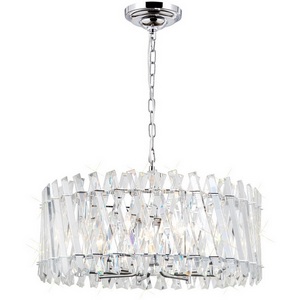 Изображение товара Люстра подвесная хрустальная Хром Citilux Ингвар CL334281