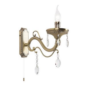 Изображение товара Бра Citilux Кармен CL404313 в виде свечи с подвесками