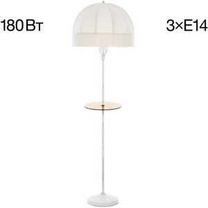 Изображение товара Торшер бахрома с полкой Citilux Базель CL407921T