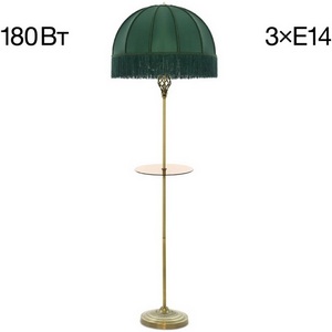 Изображение товара Торшер бахрома с полкой Citilux Базель CL407932T