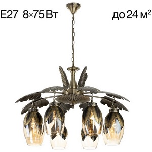 Изображение товара Подвесная люстра Citilux Garuda CL420183 листья
