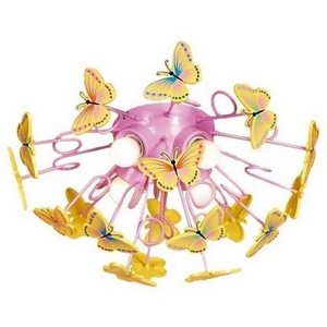 Изображение товара Детская люстра для с бабочками для девочки Citilux Babochki CL603142