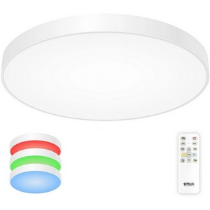 Изображение товара Потолочный светодиодный светильник круглый с пультом (ночной режим, таймер) RGB Citilux Купер CL724155G0