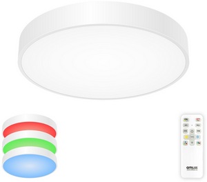 Изображение товара Потолочный светильник круглый RGB светодиодный с пультом (ночной режим, таймер) Citilux Купер CL72470G0