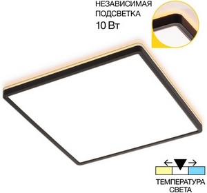 Изображение товара Настенно-потолочный светильник светодиодный с подсветкой IP40 Citilux Norma CL748K401