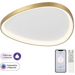 Изображение товара Потолочный светильник светодиодный Citilux Genka CL756A162 Золото Смарт