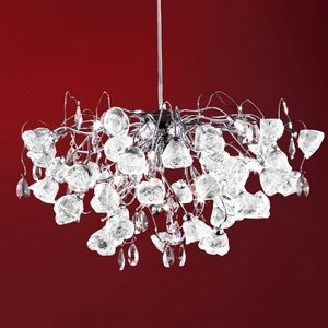 Изображение товара Подвесная люстра Eletto Rosa Bianco EL325P15.1 с цветами