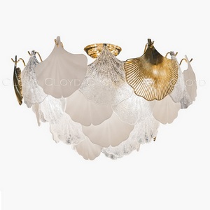 Изображение товара Потолочная люстра на штанге листья Cloyd Polynesia 10429