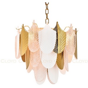 Изображение товара Подвесная люстра для гостиной высотой 50 см каскадная Cloyd Bonga 10587