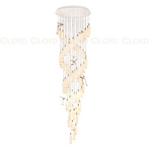 Изображение товара Потолочная люстра каскадная водопад (цветы, птички) Cloyd Argana 11240