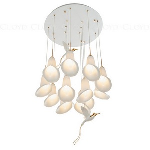 Изображение товара Подвесная люстра Cloyd Osanna 11889 (цветы, птички)