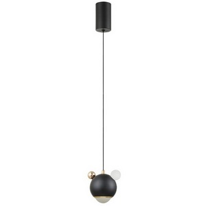 Изображение товара Подвесной светильник Crystal Lux AMIGO SP LED BLACK в форме шара