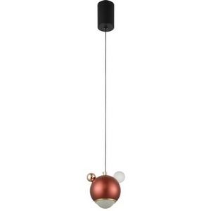 Изображение товара Подвесной светильник Crystal Lux AMIGO SP LED RED в форме шара