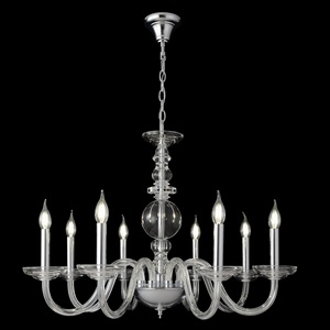 Изображение товара Подвесная люстра Crystal Lux ARABESQUE SP8 CHROME подсвечник