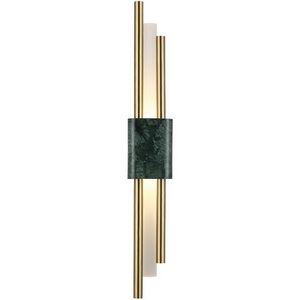 Изображение товара Настенный светильник Crystal Lux CARTA AP6W LED GREEN/BRASS