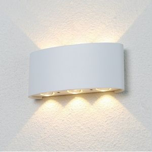 Изображение товара Настенный светодиодный светильник влагозащищенный Crystal Lux CLT 023W3 WH