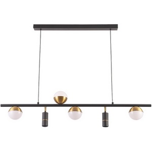 Изображение товара Светильник подвесной LED Crystal Lux CLT 047 CLT 047C6 L1000 BL-GO (плафоны шарики)