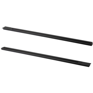 Изображение товара Шинопровод 1м однофазный встраиваемый с питанием и заглушкой Crystal Lux CLT 0.121 01 L1000 BL