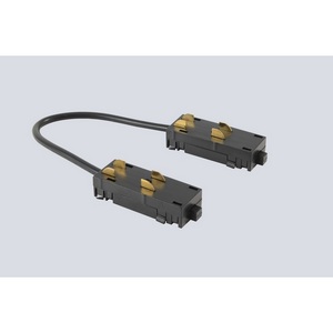 Изображение товара Соединитель питания угловой для накладного шинопровода 220V Crystal Lux Space 220 CLT 0.205 04 BL