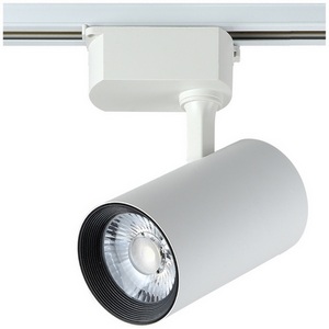 Изображение товара Трековый однофазный светодиодный светильник 220V Crystal Lux CLT 0.31 006 30W WH