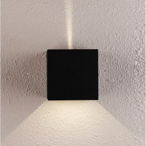 Изображение товара Светодиодный Настенный светильник квадратный Crystal Lux CLT 520W BL форма куба