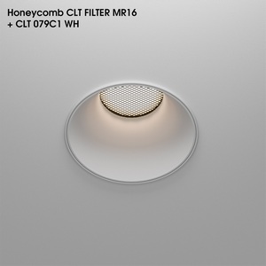 Изображение товара Рассеиватель Honeycomb Crystal Lux CLT FILTER MR16 Honeycomb BL