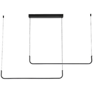 Изображение товара Подвесной светильник светодиодный с пультом Crystal Lux SUAVE SUAVE SP35W LED L1200 BLACK