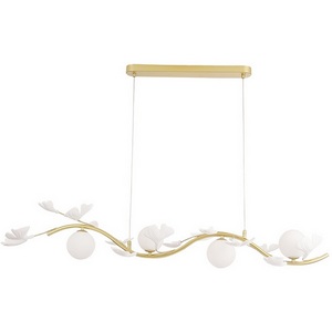 Изображение товара Подвесной светильник Crystal Lux COLIBRI SP4 GOLD в форме шара