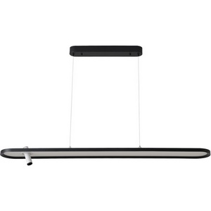 Изображение товара Подвесной светильник светодиодный со спотом Crystal Lux CONTOUR SP45W LED BLACK