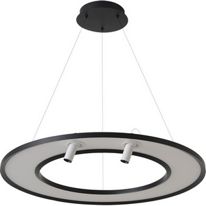 Изображение товара Подвесной светильник светодиодный со спотами Crystal Lux CONTOUR SP50W LED BLACK
