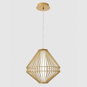 Изображение товара Подвесной светильник светодиодный Crystal Lux CUADRA SP15W LED GOLD