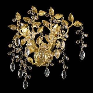 Изображение товара Бра Crystal Lux EDEN AP2 GOLD форма ветки с подвесками