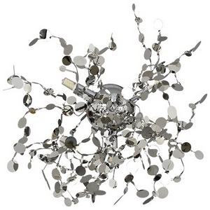 Изображение товара Настенный светильник Crystal Lux Garden AP-PL3 D400 Chrome форма ветки