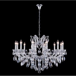 Изображение товара Подвесная люстра Crystal Lux HOLLYWOOD SP12 CHROME подсвечник