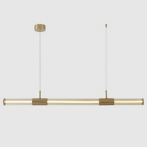 Изображение товара Подвесной светильник Crystal Lux LINEUP SP24W LED BRASS