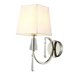 Изображение товара Бра Crystal Lux MARSELA AP1 NICKEL с подвесками