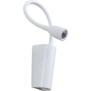 Изображение товара Спот на гибкой ножке с выключателем Crystal Lux MOVI B AP3W LED WH