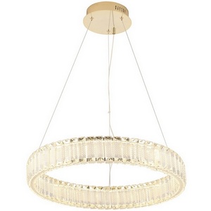 Изображение товара Подвесной светильник Crystal Lux MUSIKA SP50W LED GOLD кольцо