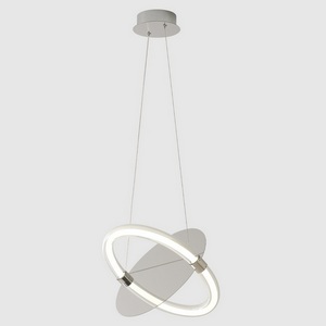 Изображение товара Подвесной светильник светодиодный с пультом Crystal Lux NEBULA SP22W LED CHROME